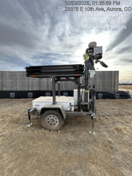 2025 NATIONAL SIGNAL Sunray Solar-Powered Mobile Integrator Tower