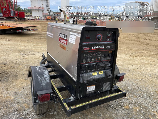 2024 Lincoln Electric LE400 Kubota V1505, Trlr, Cable Rack, Light Kit, ES Decals, T3