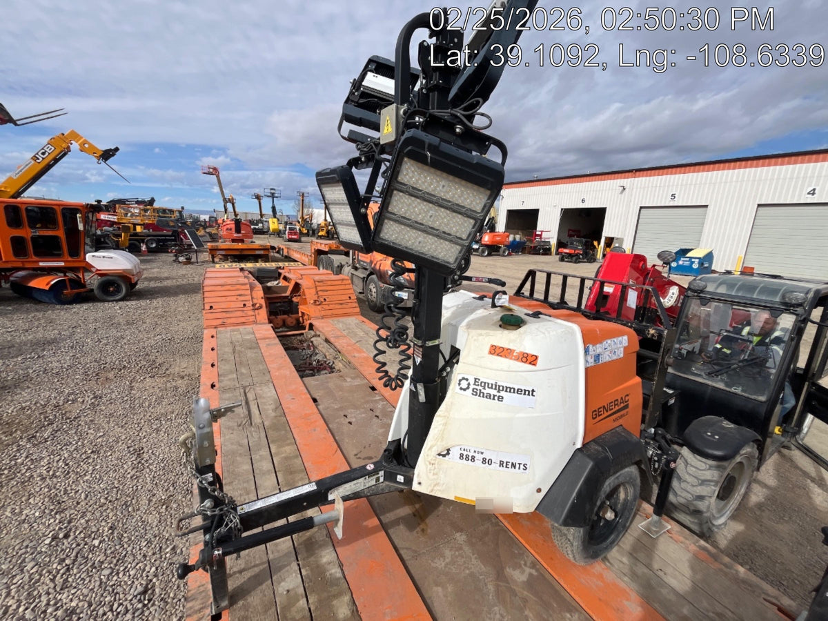 2023 Generac MLT2 Diesel, Flex Switch 120V Input, Powerzone Controller, (4) 320W LED Lights, 4kW Generator, 39.9 Gal Fuel Tank, 2" Ball, T3