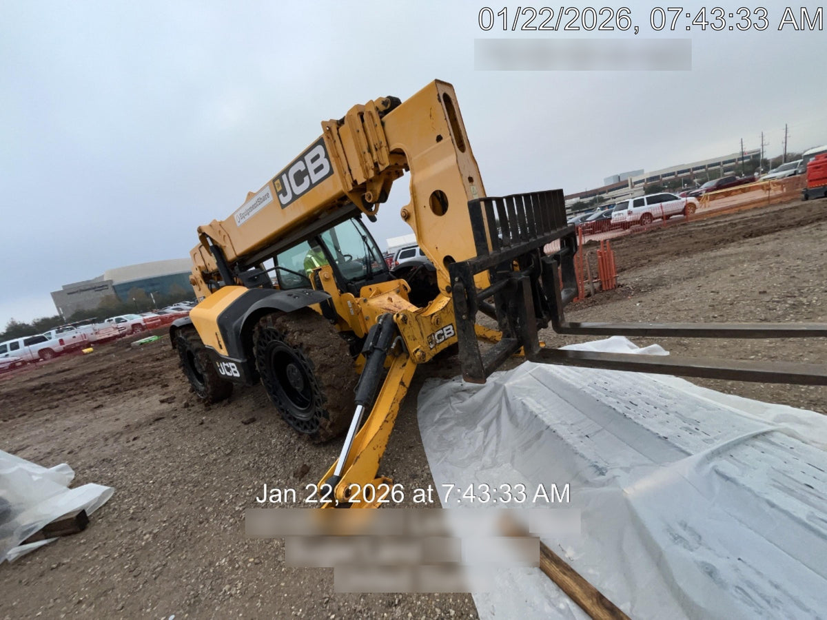 2020 JCB 510-56 Cab/Heat/Air, Solid Tires, Work Lights, Beacon, Aux Hydraulics, Back up Alarm, Lifting Eye, ES Decals