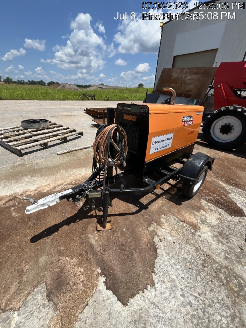2021 Lincoln Electric Vantage 322 Vantage 322 Ready Pak 3 w/ Decals, ORANGE (includes trailer, cable rack, fender light kit) NO Telematics