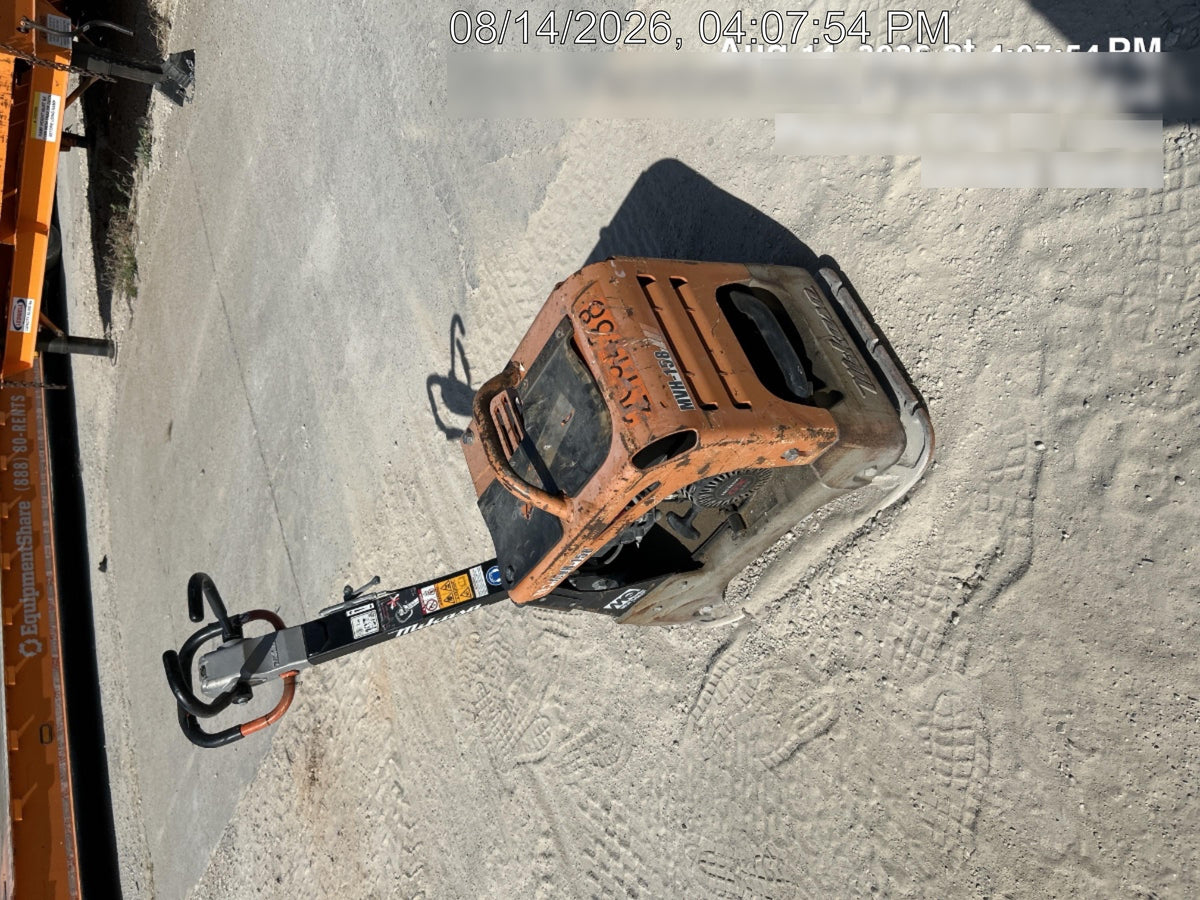 2023 Multiquip MVH158 Honda GX200, 17" Plate, Gas