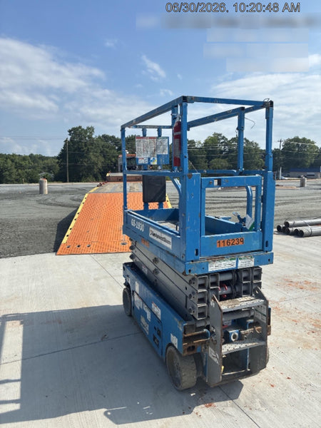 2020 Genie GS-1930 Solid Non Marking Tires, Beacon, Folding rails with half height swing gate