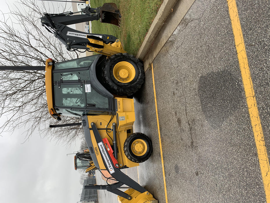 2020 John Deere 310LEP Cab/Heat/Air, 4WD, Standard Stick, Pilot Controls, 2 Way Hydraulics, TAG Manual QC