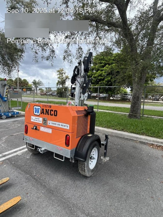 2023 Wanco WLTT-4MM4K Diesel, Deep Sea Controller, Shore Power Plug, Auto Start, (4) 350W LED Floodlights, 4kW Generator, 60 Gal Fuel Tank, 2" Ball, T3