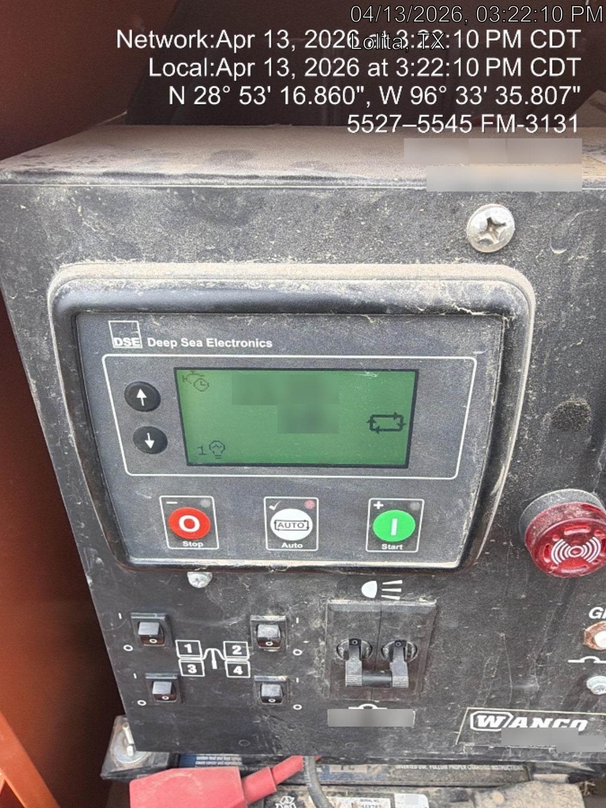 2024 Wanco WLTT-4MM4K Diesel, Deep Sea Controller, Shore Power Plug, Auto Start, (4) 350W LED Floodlights, 4kW Generator, 60 Gal Fuel Tank, 2" Ball, T3