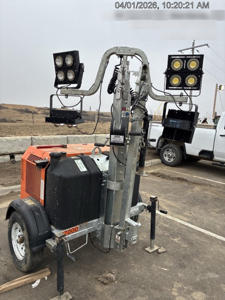 2024 Wanco WLTT-4MM4K Diesel, Deep Sea Controller, Shore Power Plug, Auto Start, (4) 350W LED Floodlights, 4kW Generator, 60 Gal Fuel Tank, 2" Ball, T3