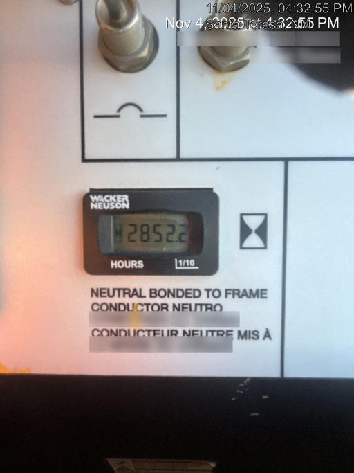 2019 Wacker Neuson LTV6L-MH Standard Options, ES Track Hardware, Fuel Level Sensor