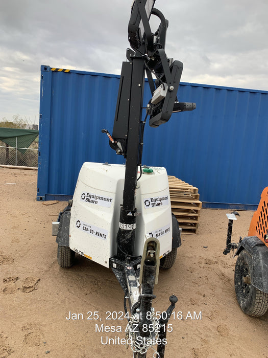 2023 Generac MLT2 Diesel, Flex Switch 120V Input, Powerzone Controller, (4) 320W LED Lights, 4kW Generator, 39.9 Gal Fuel Tank, 2" Ball, T3