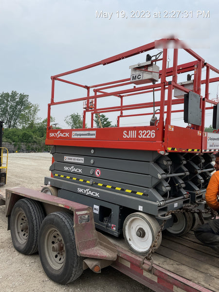 2018 Skyjack SJIII-3226 Standard Rental Specs