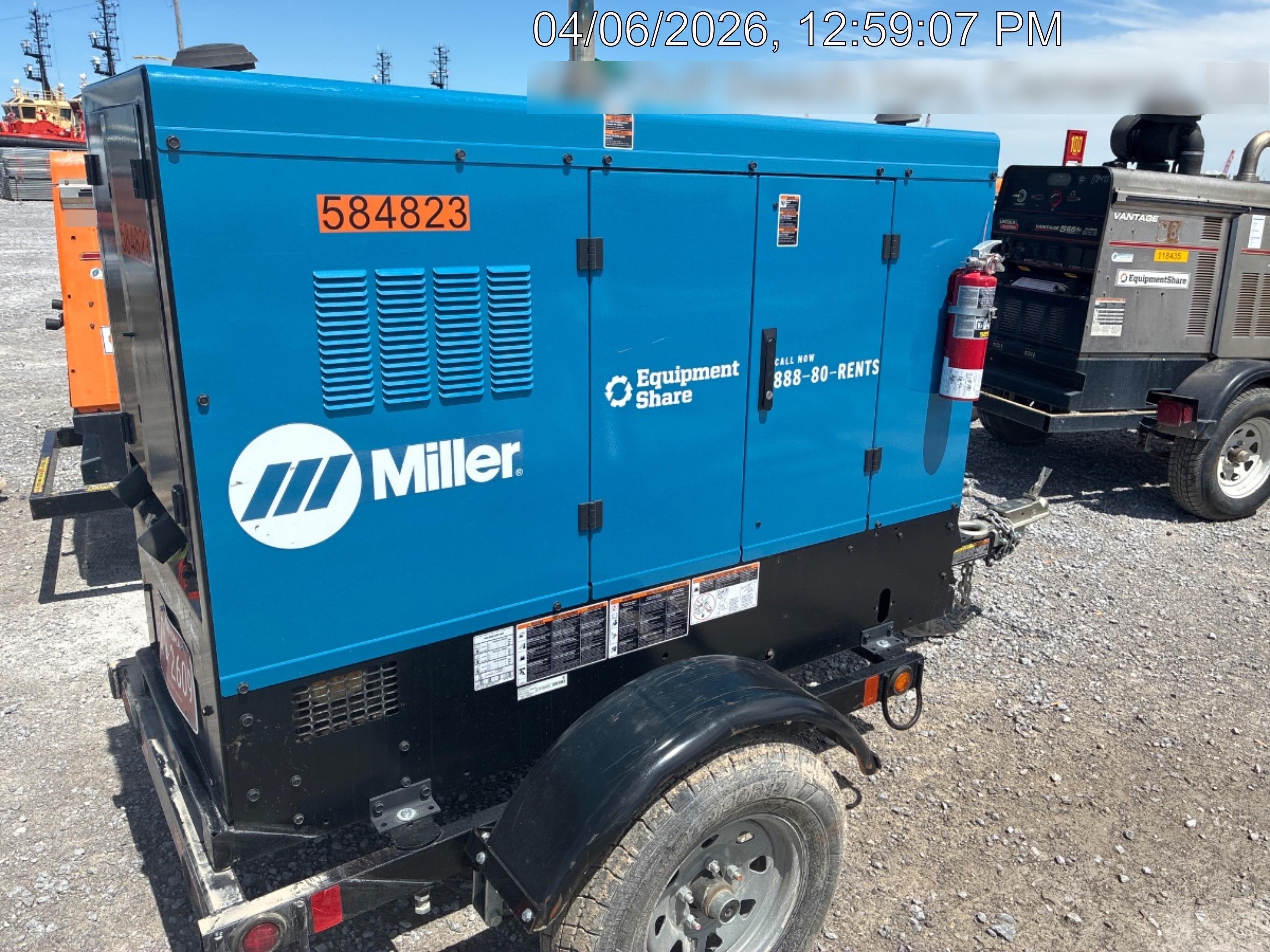 2025 MILLER ELECTRIC BIG BLUE 500
