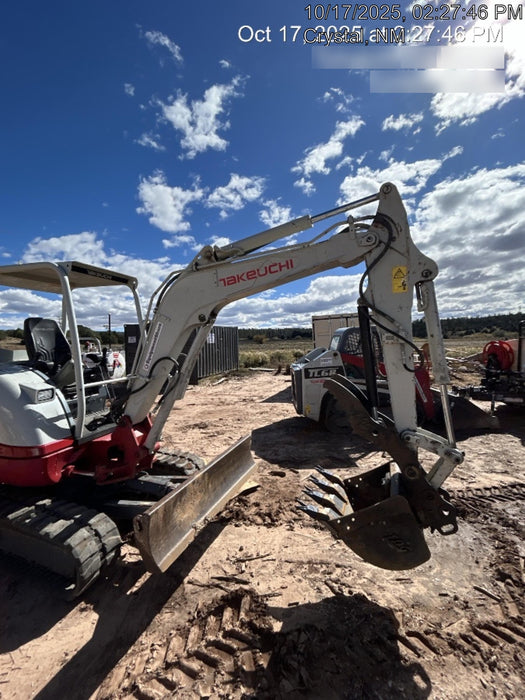2020 Takeuchi TB235-2R Canopy, Rubber Tracks, Manual TAG QC