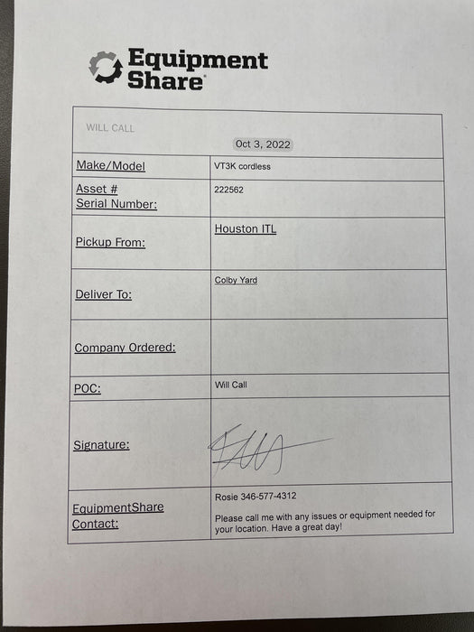 2022 TORCUP VT-3000KIT