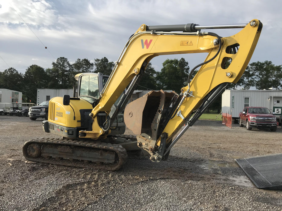 2018 Wacker Neuson ET90 ET90 18K Excavator, Cab, Hydraulic Thumb , Bucket 36, 24", 12"
