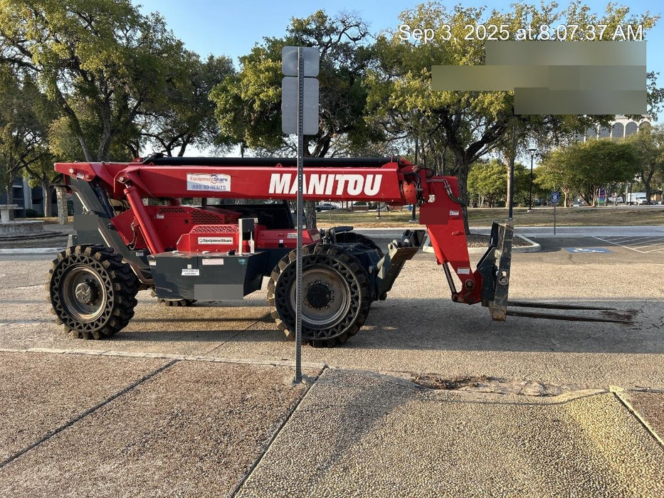 2018 Manitou MTA10055 MTA10055 - 120 HP T4, Canopy, Worklights/Strobe, Beacon, 66" Carriage, 60" Forks, Solid Tires, Lift Hook, Aux Hydraulics