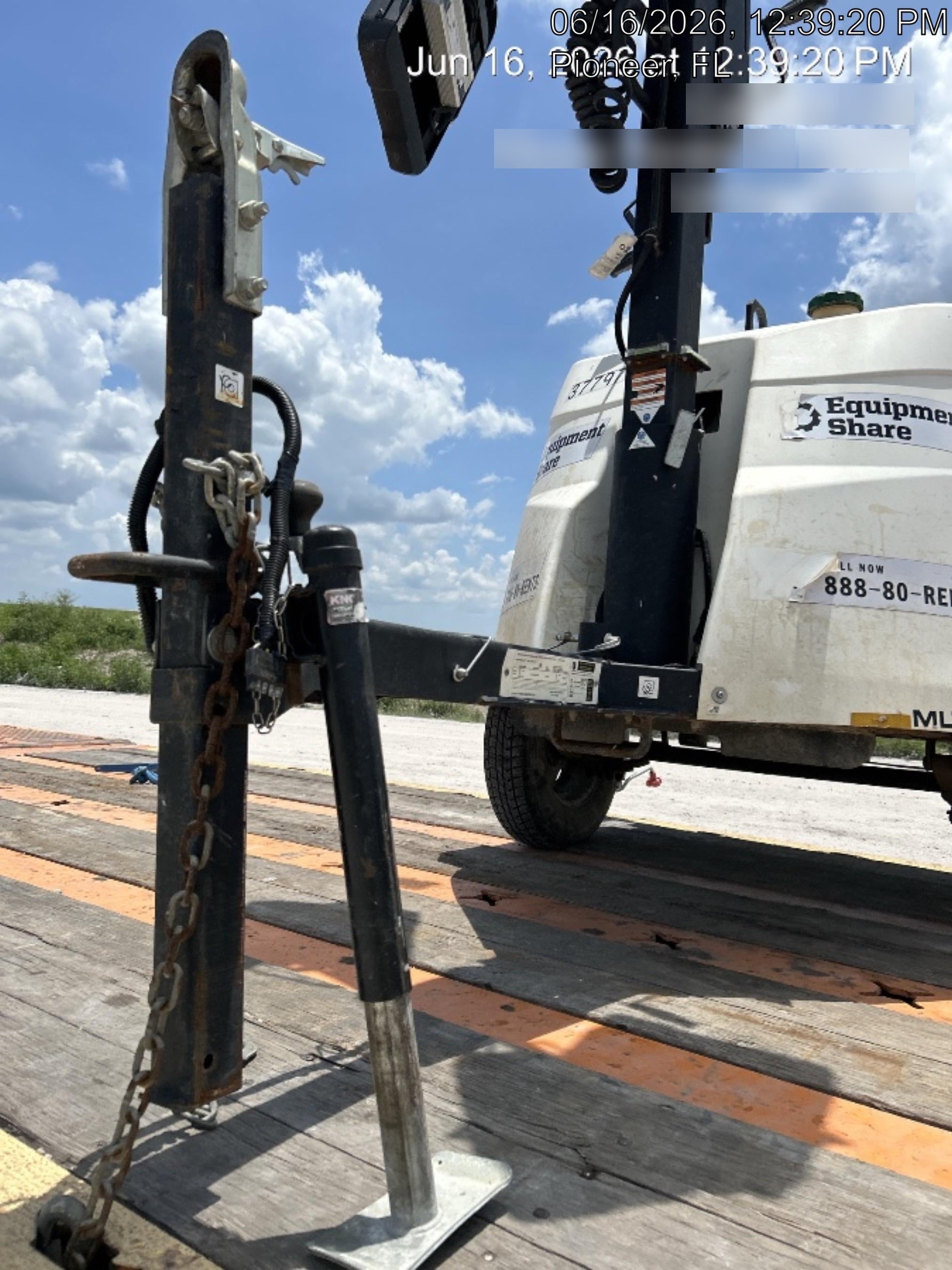 2023 Generac MLT2 Diesel, Flex Switch 120V Input, Powerzone Controller, 
(4) 320W LED Lights, 4kW Generator, 39.9 Gal Fuel Tank, 2" Ball, T3