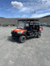 2022 Kubota RTV-X1140W-H Plastic Canopy, Windshield Acrylic Clear, LED Strobe Light, Wire Harness Kit, Back up Alarm