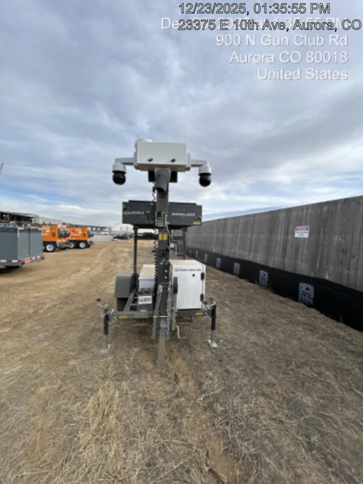 2025 NATIONAL SIGNAL Sunray Solar-Powered Mobile Integrator Tower