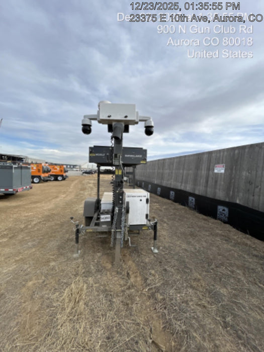 2025 NATIONAL SIGNAL Sunray Solar-Powered Mobile Integrator Tower