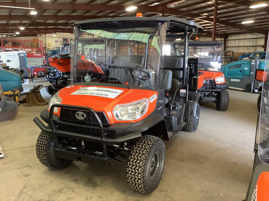 Kubota RTV-X1140W-H Plastic Canopy, Windshield Acrylic Clear, LED Strobe Light, Wire Harness Kit, Back up Alarm