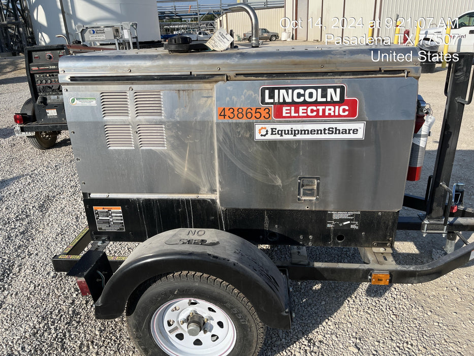 2024 Lincoln Electric LE400 Kubota V1505, Trlr, Cable Rack, Light Kit, ES Decals, T3