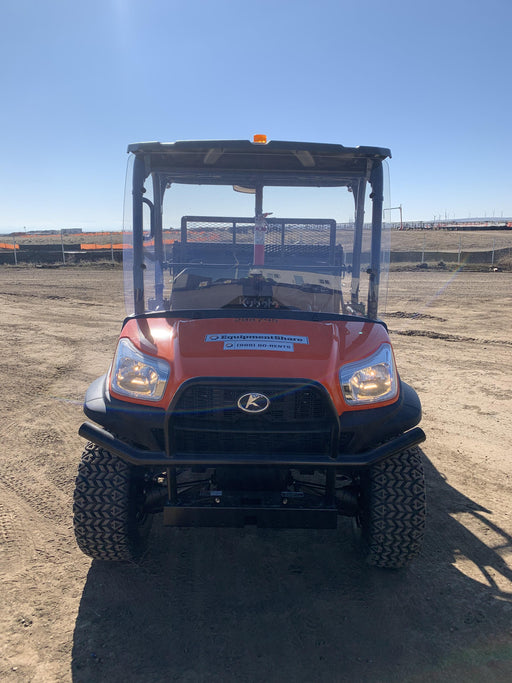 2022 Kubota RTV-X1140W-H Plastic Canopy, Windshield Acrylic Clear, LED Strobe Light, Wire Harness Kit, Back up Alarm