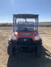 2022 Kubota RTV-X1140W-H Plastic Canopy, Windshield Acrylic Clear, LED Strobe Light, Wire Harness Kit, Back up Alarm