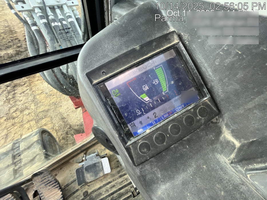 2020 Takeuchi TB250-2C Cab/Heat/Air, Rubber Tracks, Manual TAG QC