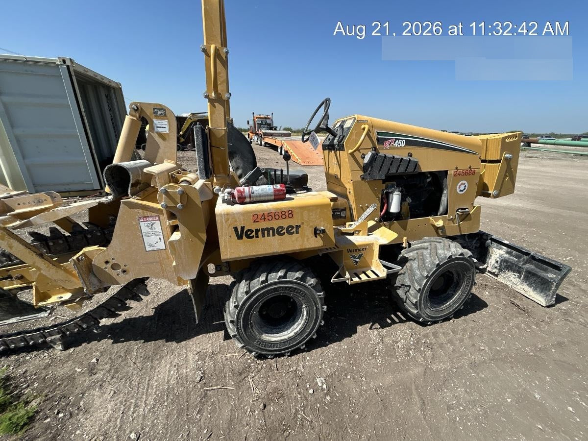 2022 VERMEER RTX450