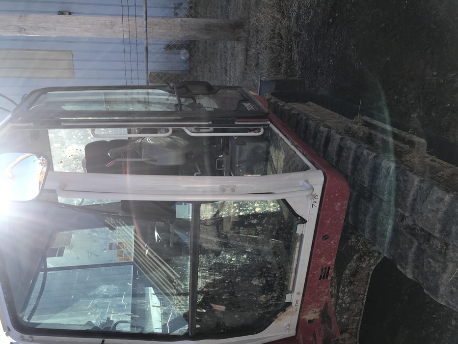 2019 Takeuchi TB290 Cab/Heat/AC Rubber tracks, Dozer blade, Travel alarm, Auxiliary hydraulics Manual QC, Hydraulic thumb, 18", 24", and 36" Buckets