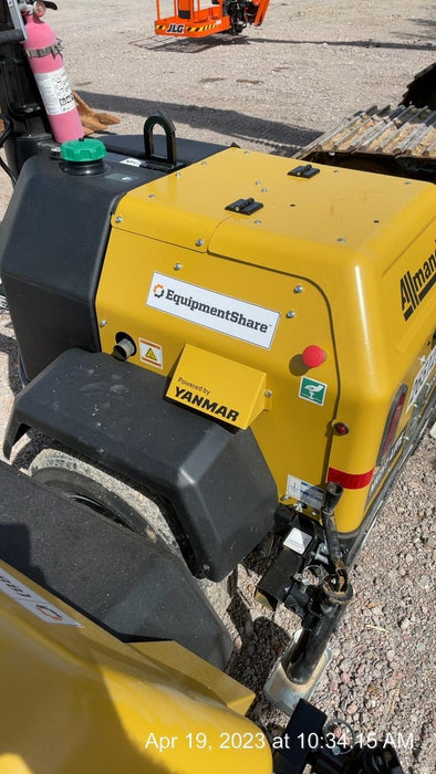 2022 Allmand NLV3GR (4) LED Light Fixture 350W, 23' Vertical Mast, 3kW Prime, Towable, ES Decals, T3