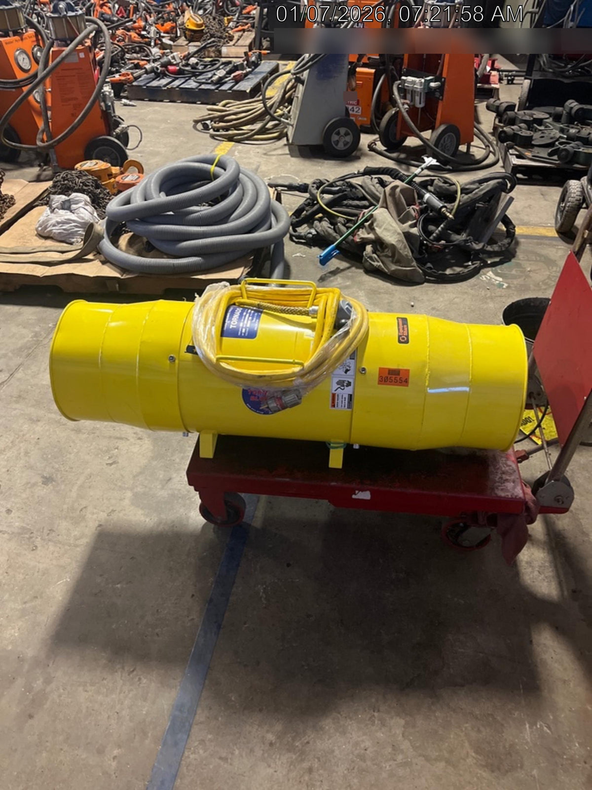 2022 TEXAS PNEUMATIC TOOLS, INC. TB-12-EXP