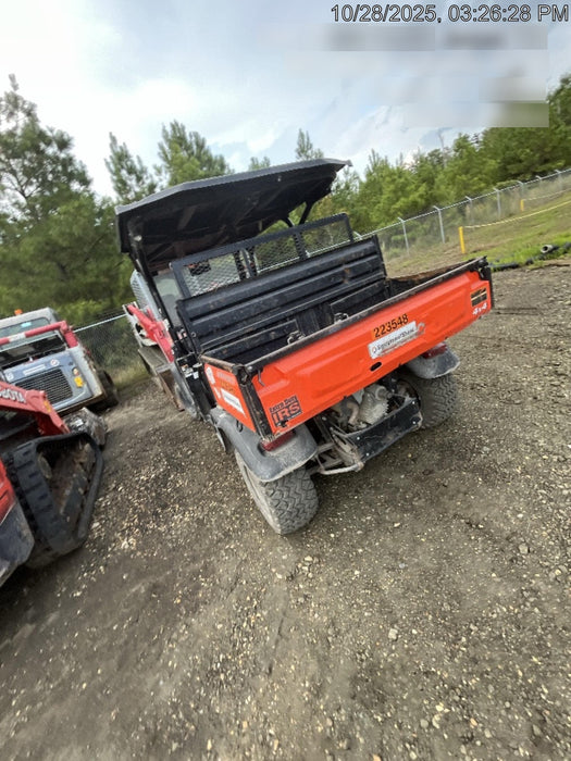 2022 Kubota RTV-X1140W-H Plastic Canopy, Windshield Acrylic Clear, LED Strobe Light, Wire Harness Kit, Back up Alarm