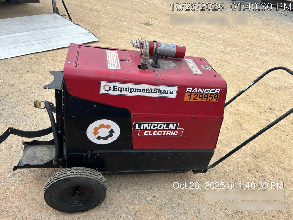 2021 Lincoln Electric Ranger 305 LPG K3430-1, Ranger 305 LPG, Undercarriage, Tank Holder & Strap, 10kw AC Gen, 25hp Kohler LPG Eng