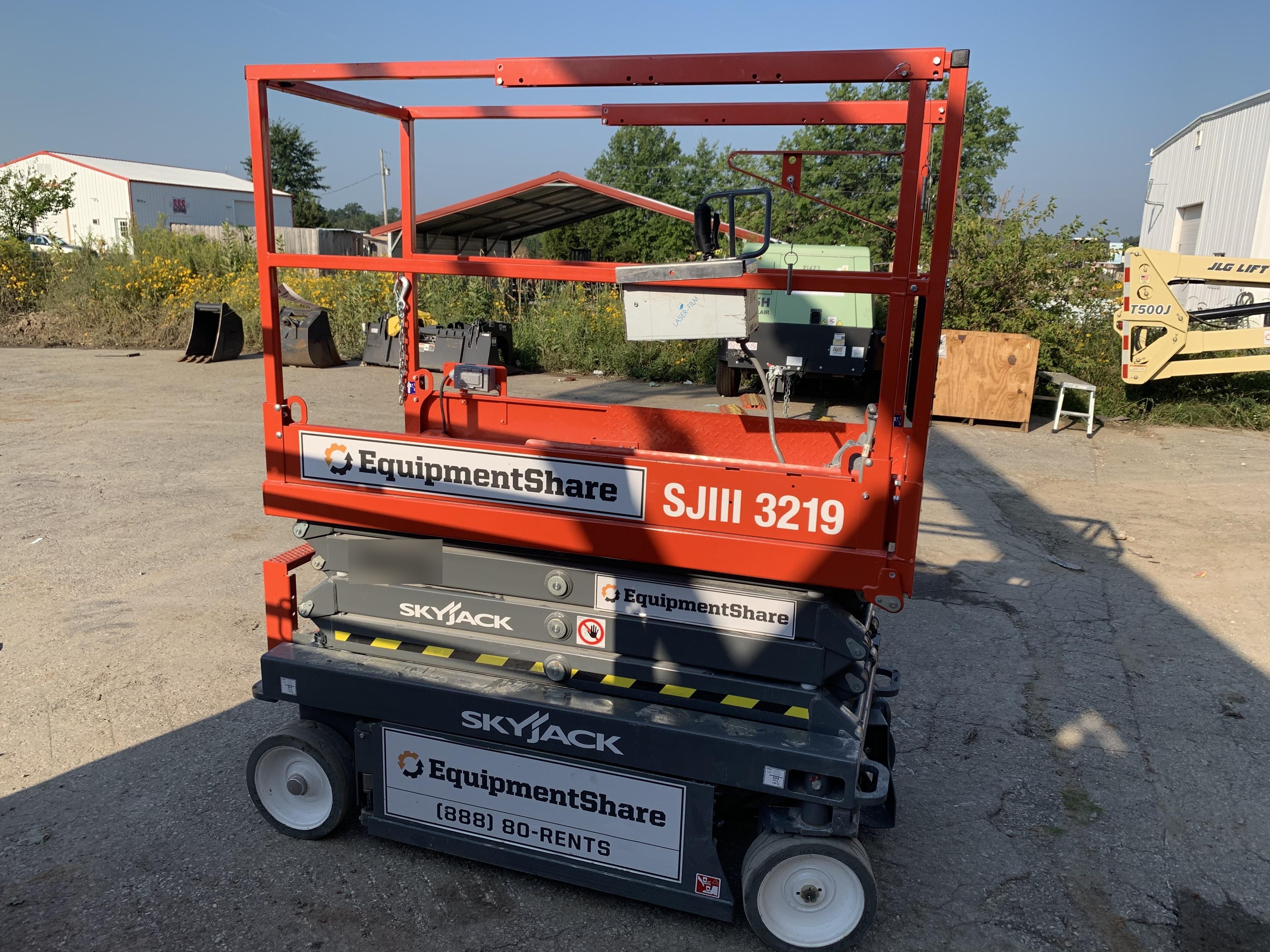 2019 Skyjack SJIII-3219 Standard Options, Trojan Batteries
