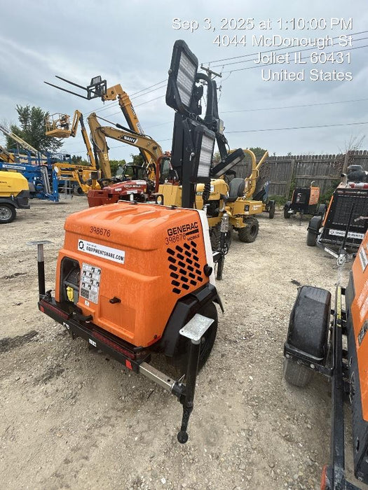 2024 Generac MLT2 Diesel, Flex Switch 120V Input, Powerzone Controller, 
(4) 320W LED Lights, 4kW Generator, 39.9 Gal Fuel Tank, 2" Ball, T3