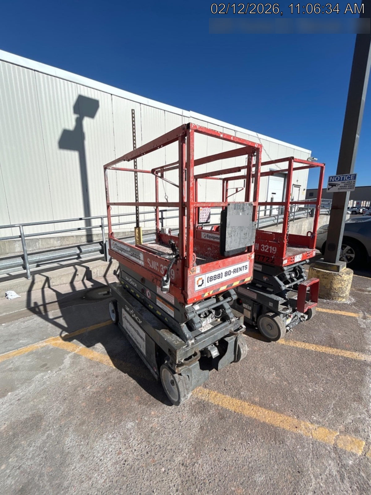 2019 Skyjack SJIII-3219 Standard Options