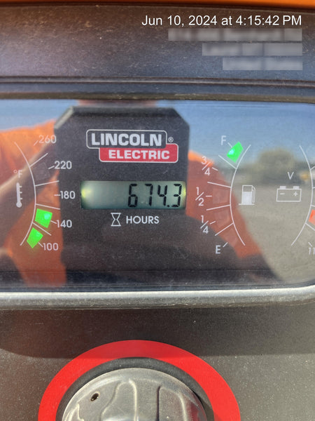 2022 Lincoln Electric Vantage 549X Crosslink Technology, Trailer Mounted, ES Decals, T3