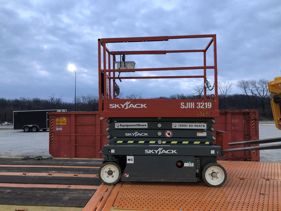 2016 Skyjack SJIII-3219 Standard Rental Specs