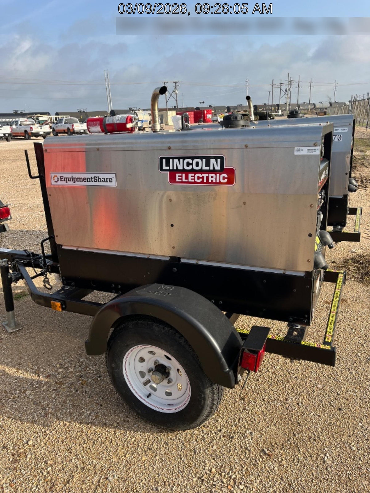 2025 Lincoln Electric LE400 Diesel, Kubota V1505, 22 HP, Trlr, Cable Rack, Light Kit, ES Decals, T3
