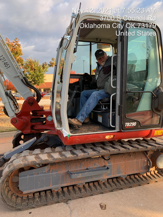 2020 Takeuchi TB290C Cab/Heat/Air, Rubber Tracks, Manual TAG QC