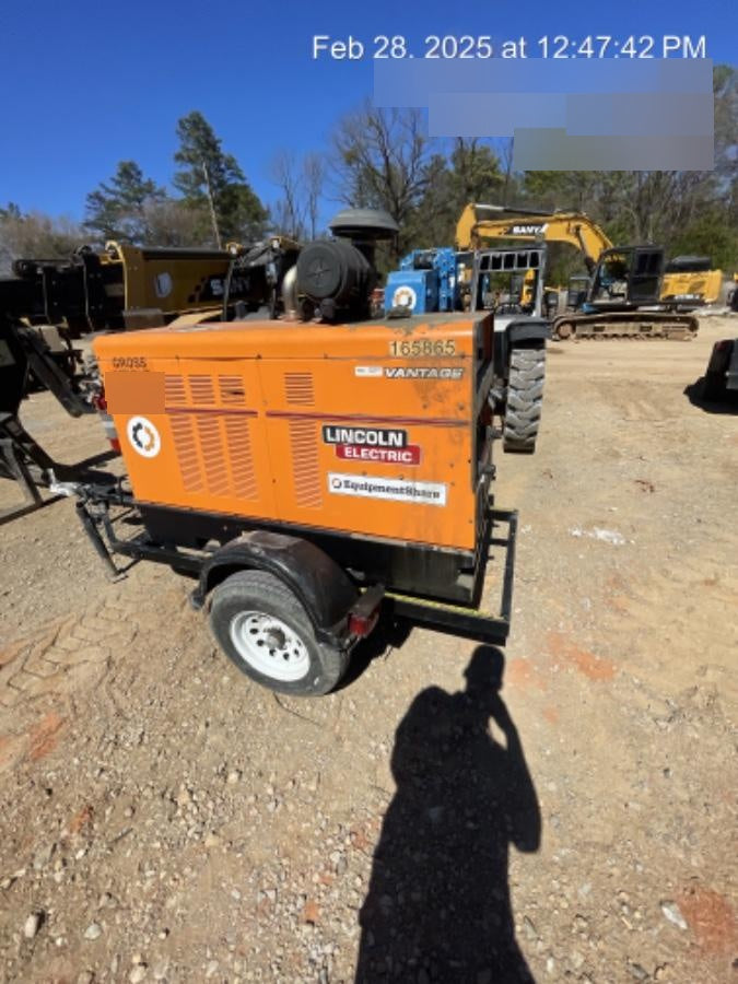 2021 Lincoln Electric Vantage 549X Ready Pak 3, ORANGE (includes trailer, cable rack, fender light kit)