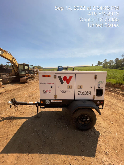2022 WACKER NEUSON G25