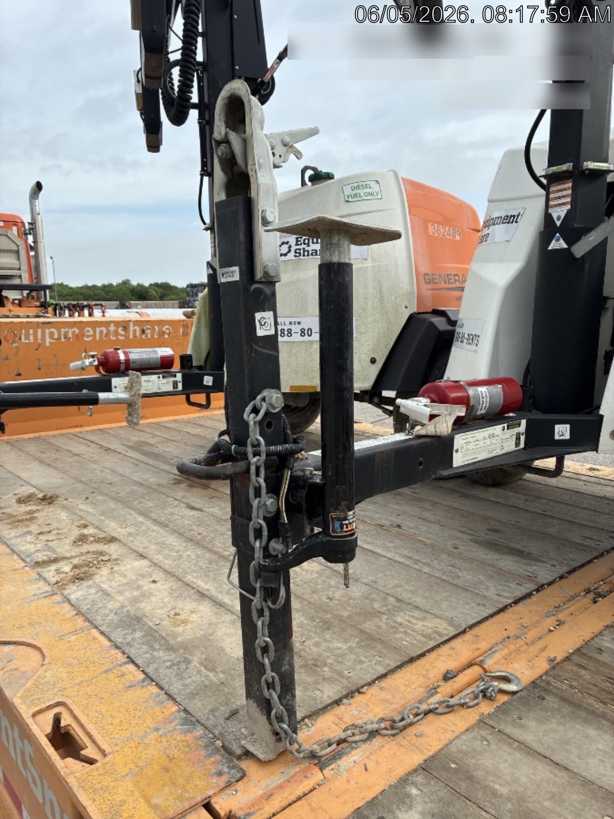 2023 Generac MLT2 Diesel, Flex Switch 120V Input, Powerzone Controller, 
(4) 320W LED Lights, 4kW Generator, 39.9 Gal Fuel Tank, 2" Ball, T3
