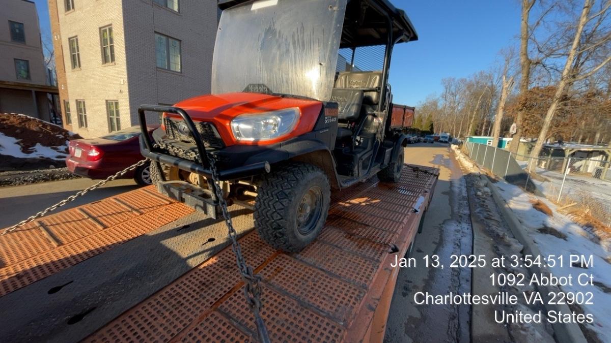 2022 Kubota RTV-X1140W-H Plastic Canopy, Windshield Acrylic Clear, LED Strobe Light, Wire Harness Kit, Back up Alarm