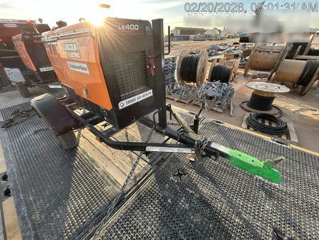 2022 Lincoln Electric LE400 Kubota V1505, Trlr, Cable Rack, Light Kit, ES Decals, T3