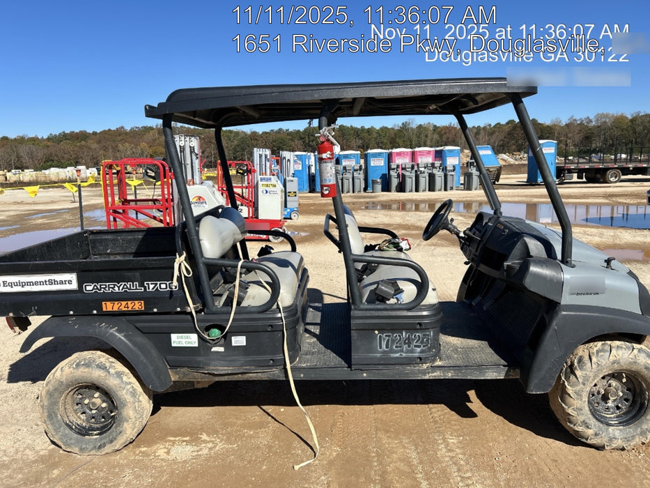 2021 Club Car CA1700D Canopy, Diesel, 4 Passenger