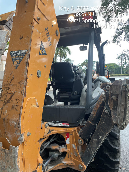 2018 Case 580N STANDARD HOE, ROPS, PILOT CONTROLS, AUX HYD