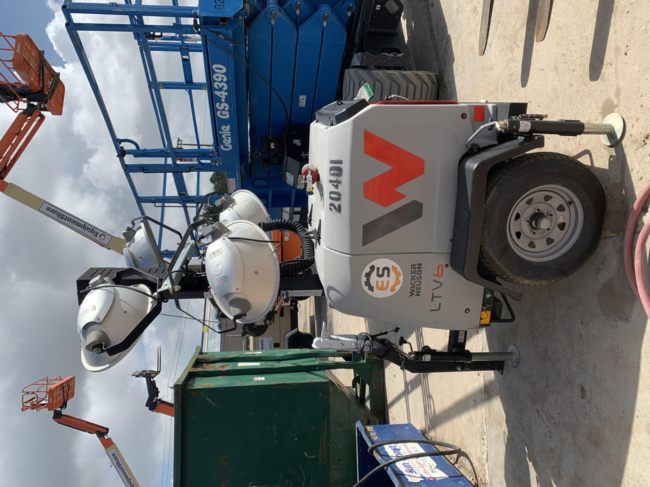 2018 Wacker Neuson LTV6L-MH LTV6L Mobile Light Tower w/Fuel Level Sensor Installed