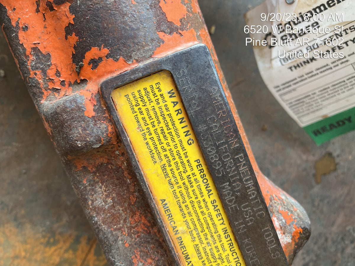 2019 AMERICAN PNEUMATIC TOOL APT-M190